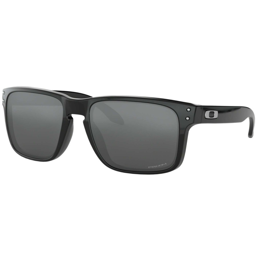 Clothing * | Oakley Discount Holbrook Sunglasses With Prizm Black Lens Polished Black