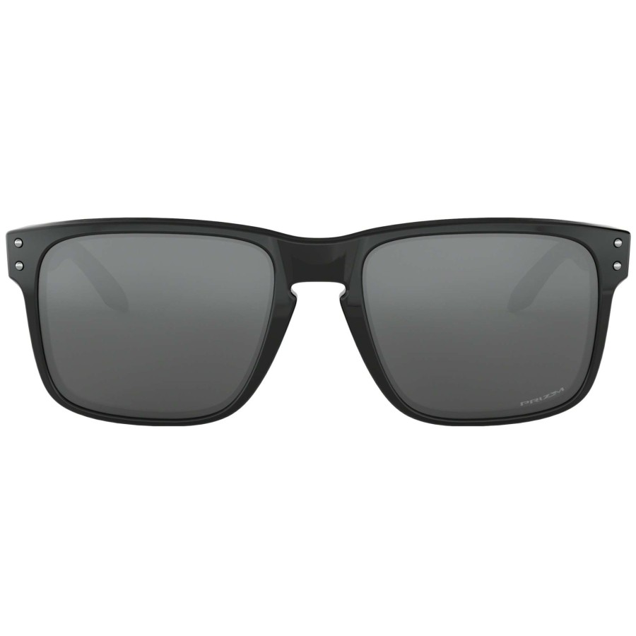 Clothing * | Oakley Discount Holbrook Sunglasses With Prizm Black Lens Polished Black