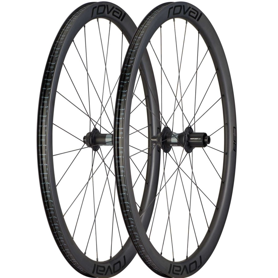 Road Bike Wheels * | Roval Shop Rapide C 38 Disc Wheelset