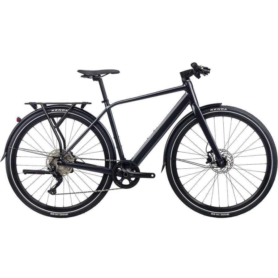 Bikes * | Orbea Flash Sale Vibe H30 Eq Electric Hybrid Bike 2021 Night Black