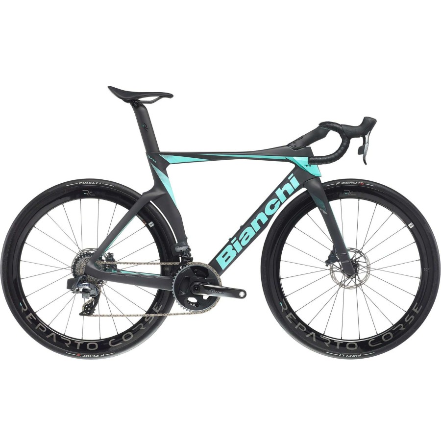 Bikes * | Bianchi Discount Oltre Pro Force Disc Road Bike 2023 Matt Graphite/Ck16