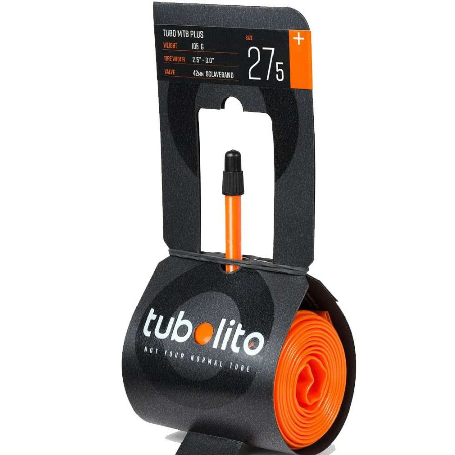 Tyres & Tubes * | Tubolito Gift Selection Tubo Mtb Plus Inner Tube 2.5-3.0 Presta Orange