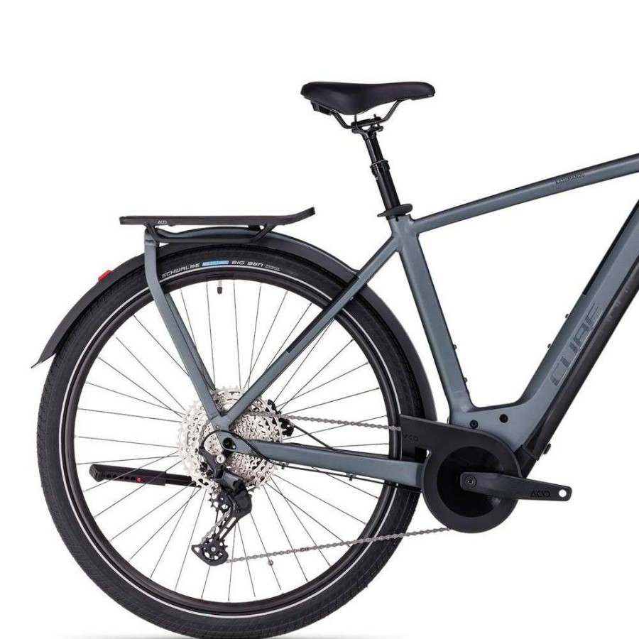 Bikes * | Cube Featured Kathmandu Hybrid Pro 750 Electric Hybrid Bike 2023 Flash Gray/Black