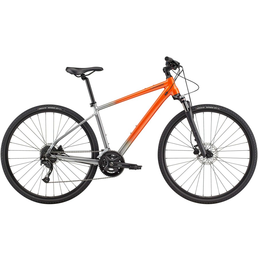 Bikes * | Cannondale Online Quick Cx 2 Disc Hybrid Bike 2023 Saber Orange