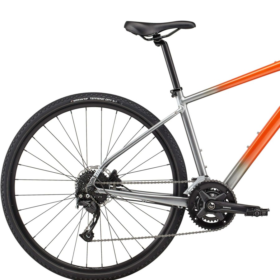 Bikes * | Cannondale Online Quick Cx 2 Disc Hybrid Bike 2023 Saber Orange