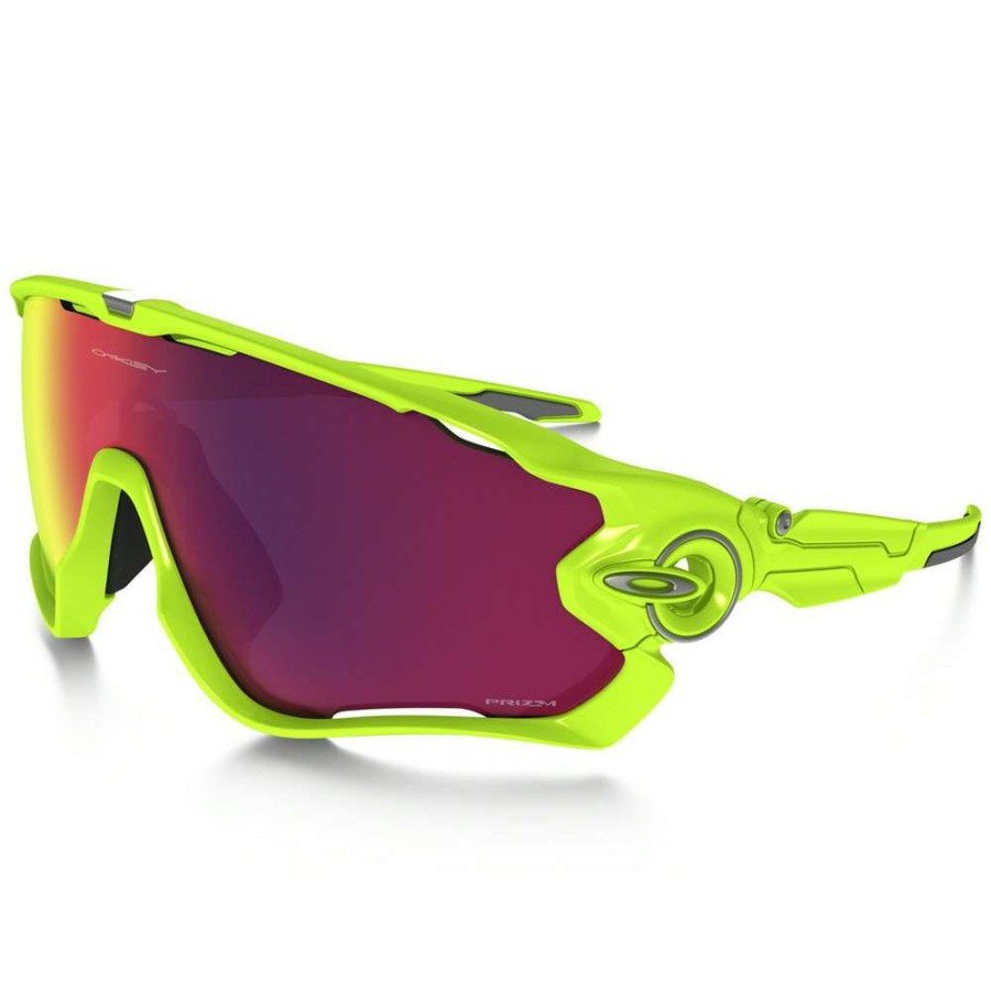 Clothing * | Oakley Online Jawbreaker Sunglasses With Prizm Road Lens Retina Burn Yellow