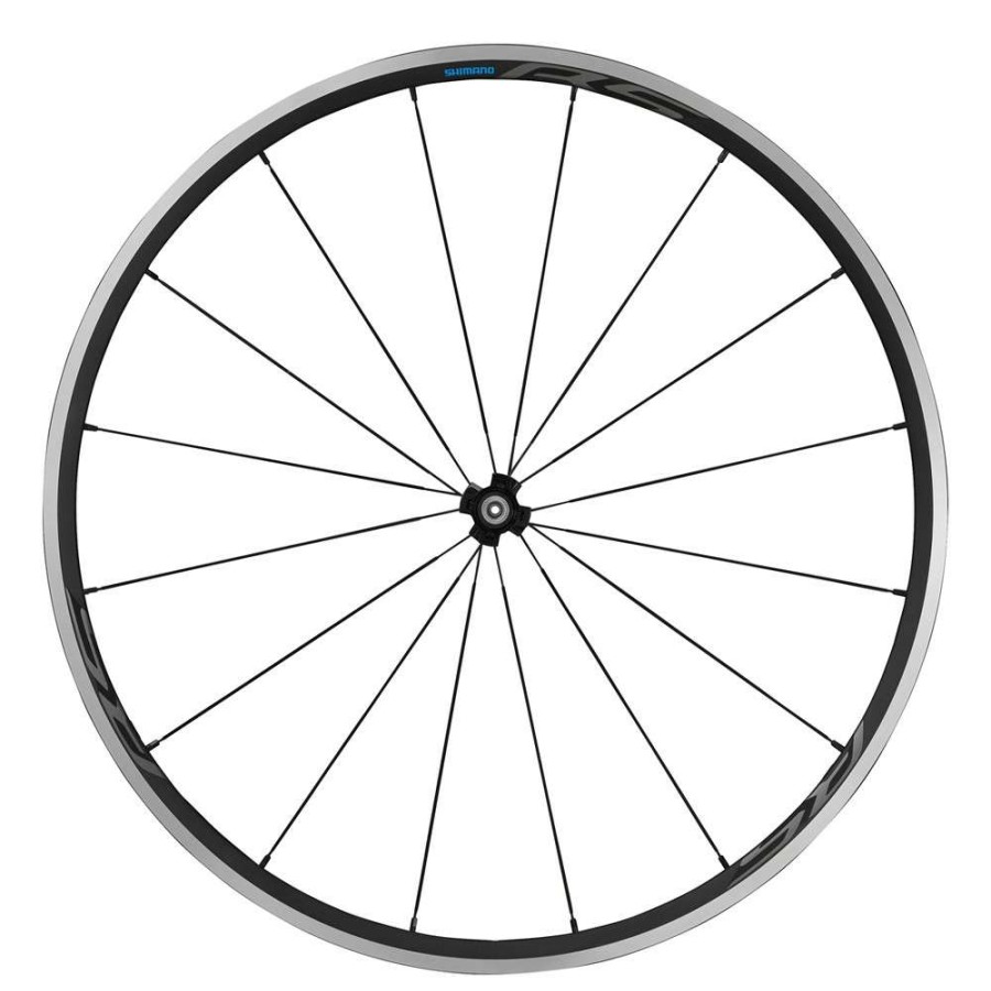 Road Bike Wheels * | Shimano Discount Store Rs300 Clincher Front Wheel