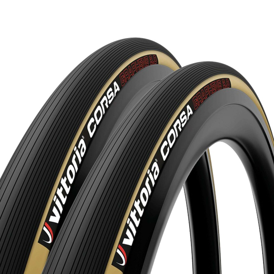 Tyres & Tubes * | Vittoria Gift Selection Corsa G2.0 Clincher Road Tyres Bundle