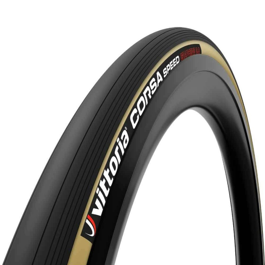 Tyres & Tubes * | Vittoria High Quality Corsa Speed G2.0 Tubular Tyre Black/Tan