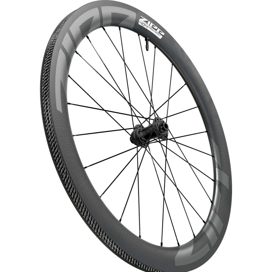 Road Bike Wheels * | Zipp Discount 404 Firecrest Carbon Tubeless Cl Disc Brake Front Wheel