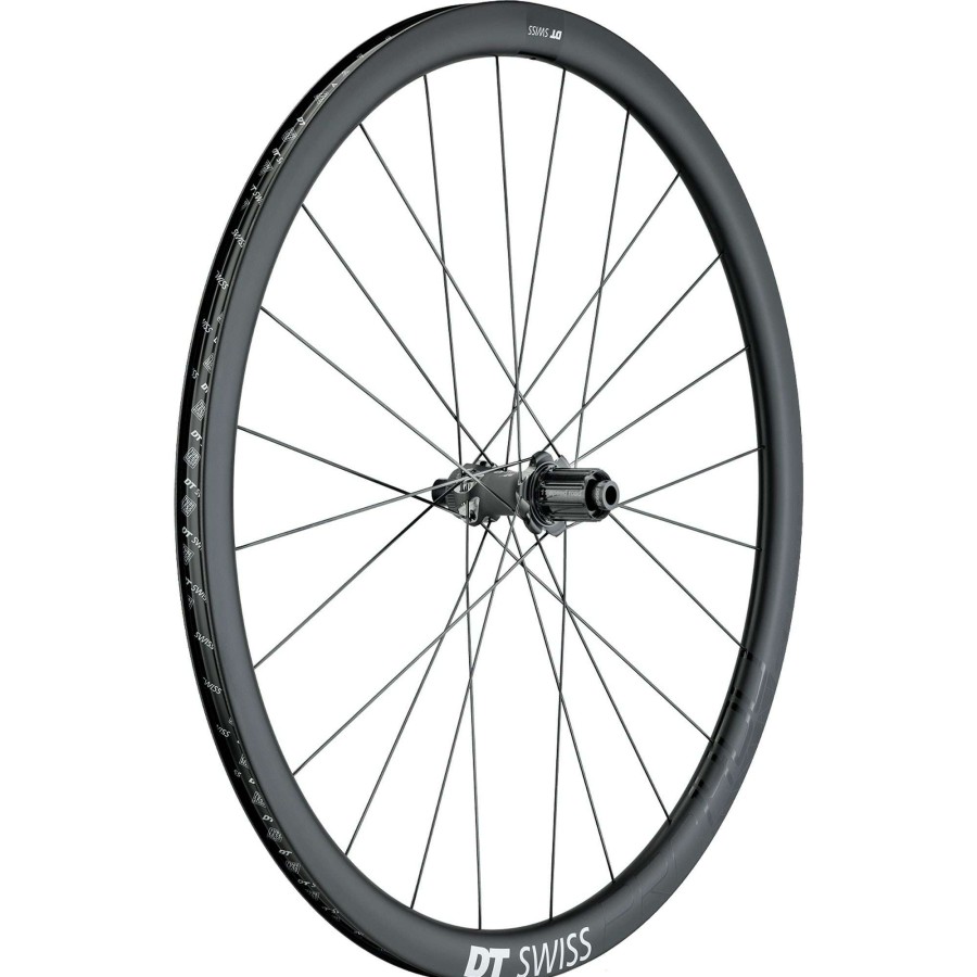 Road Bike Wheels * | Dt Swiss Online Prc 1400 Spline Disc Brake Carbon Clincher Rear Wheel