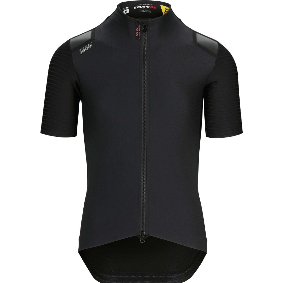 Clothing * | Assos Latest Fashion Equipe Rs Targa Spring Fall Short Sleeve Jersey Black