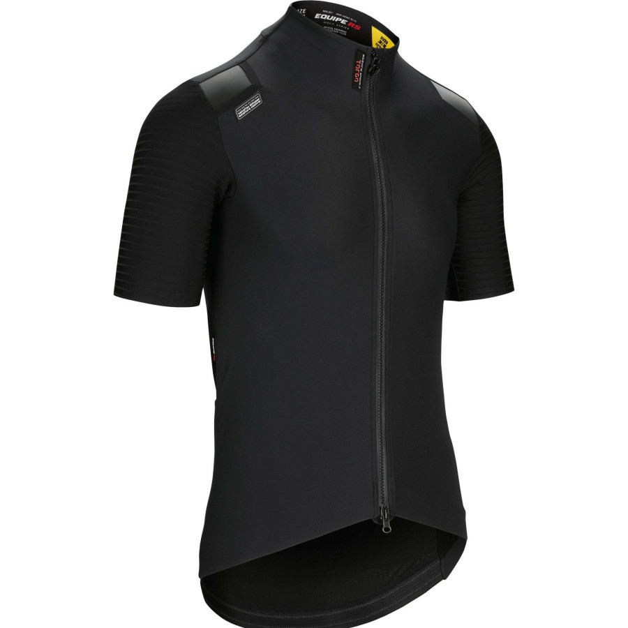 Clothing * | Assos Latest Fashion Equipe Rs Targa Spring Fall Short Sleeve Jersey Black