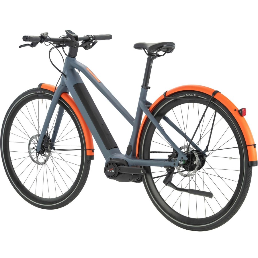 Bikes * | Bmc Featured 257 Amp Al One St Disc Electric Hybrid Bike Powder Steel Blue