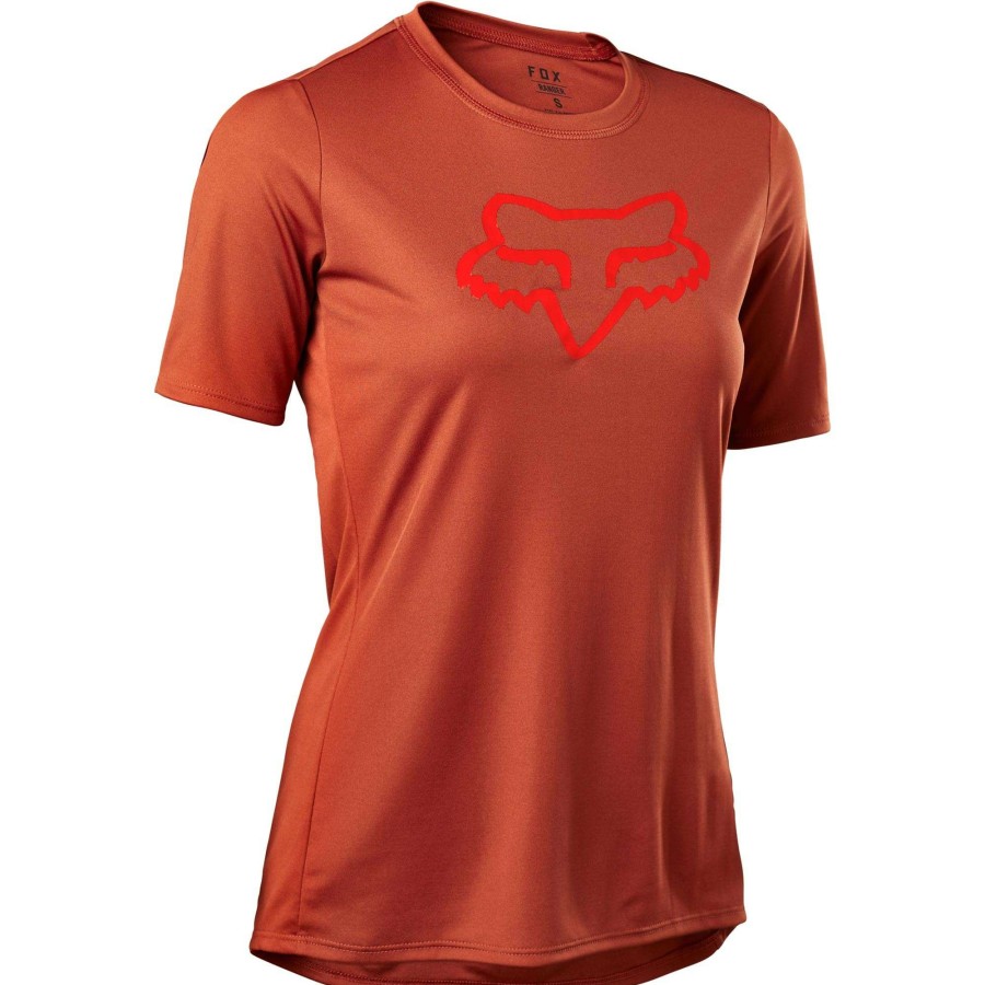 Clothing * | Fox Racing High Quality Ranger Foxhead Womens Short Sleeve Jersey