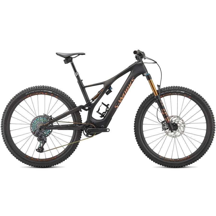 Bikes * | Specialized Exquisite Gifts S-Works Turbo Levo Sl 29 Electric Mountain Bike 2022 Carbon/Bronze Foil/Gloss Carbon