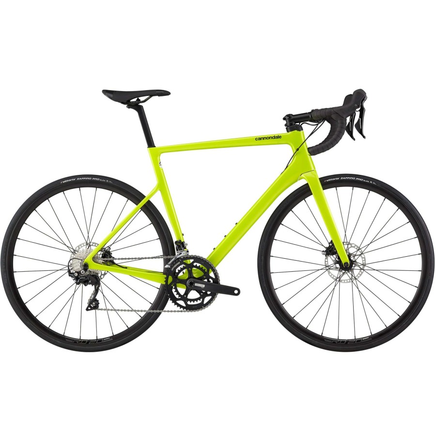 Bikes * | Cannondale Exquisite Gifts Supersix Evo 105 Disc Road Bike 2023 Highlighter Yellow