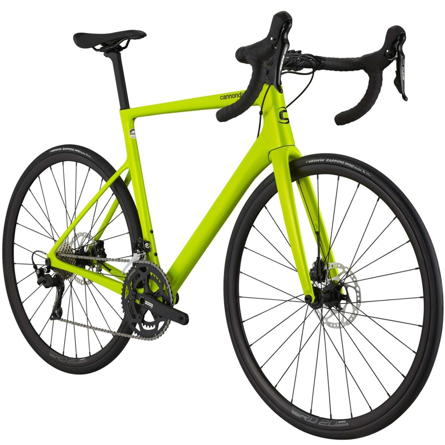 Bikes * | Cannondale Exquisite Gifts Supersix Evo 105 Disc Road Bike 2023 Highlighter Yellow