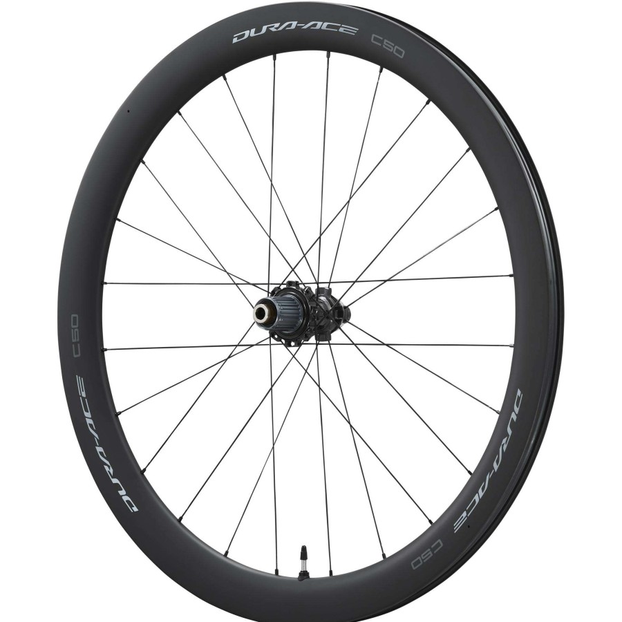 Road Bike Wheels * | Shimano Flash Sale Dura-Ace R9270 C50 Tubeless Cl Disc Rear Wheel