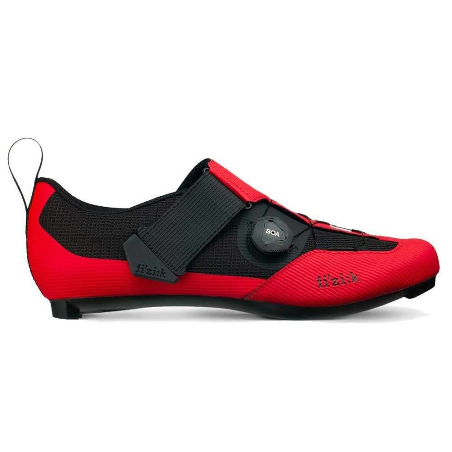 Clothing * | Fizik Featured R3 Transiro Triathlon Shoes Red/Black