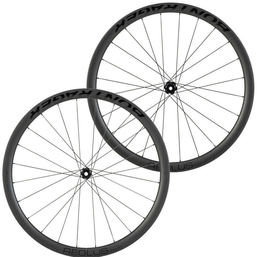 Road Bike Wheels * | Bontrager High Quality Aeolus Pro 37 Disc Clincher Wheelset