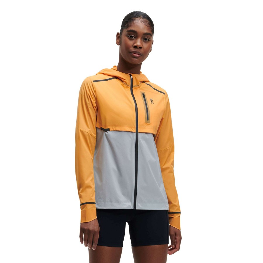 Run Clothing * | On Running Bargain Sale Weather Womens Running Jacket