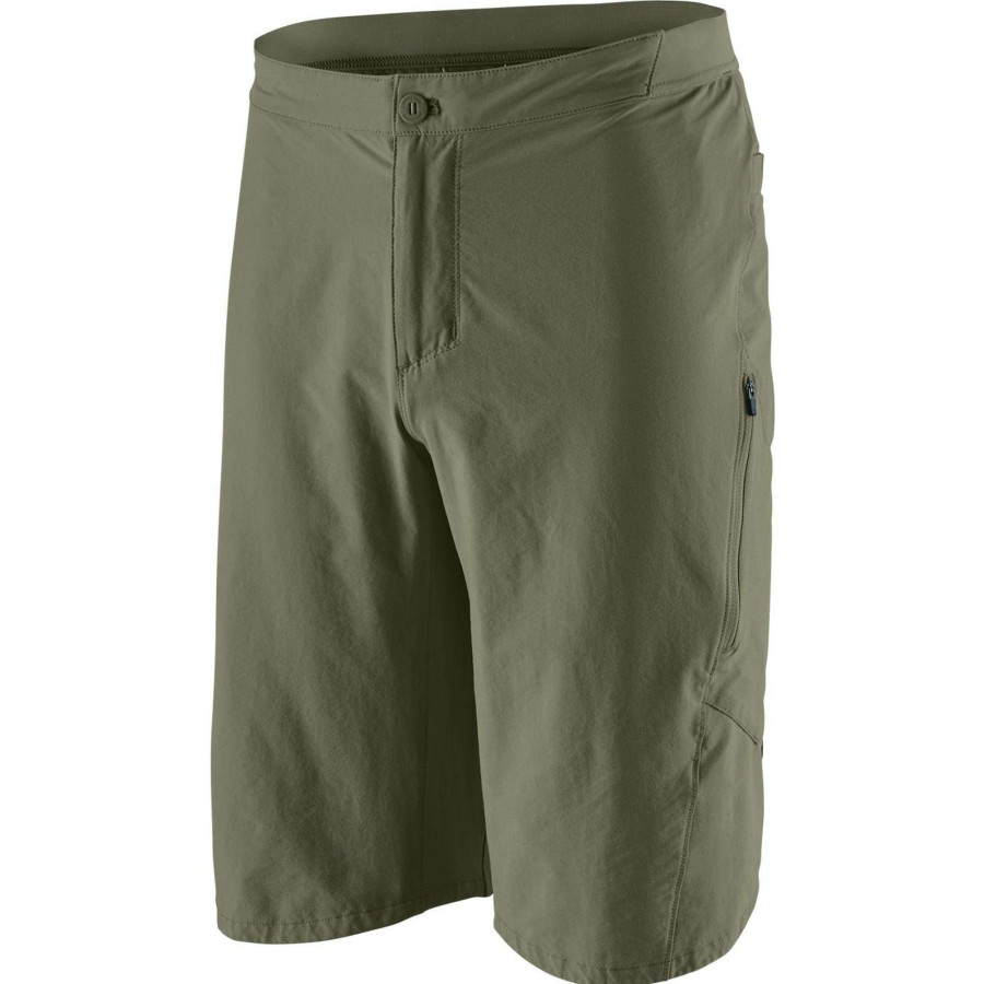 Clothing * | Patagonia Top Sell Landfarer Bike Short Basin Green