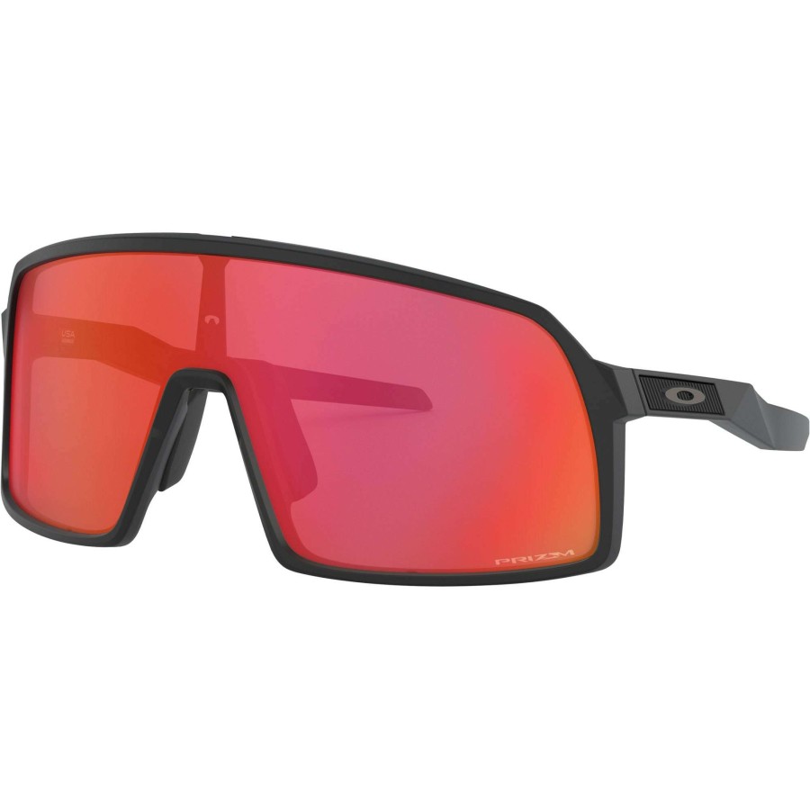 Clothing * | Oakley High Quality Sutro S Sunglasses With Prizm Trail Torch Lens Matte Black