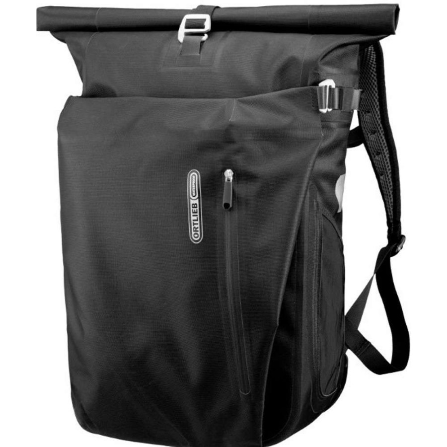 Bike Bags & Luggage * | Ortlieb Bargain Sale Vario Ps Ql2.1 26L Pannier Bag Black