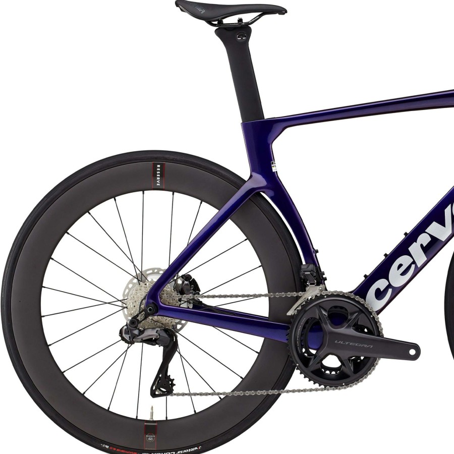 Bikes * | Cervelo High Quality S5 Ultegra Di2 Disc Road Bike 2023 Sapphire/Ice