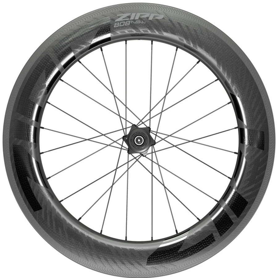 Road Bike Wheels * | Zipp Featured 808 Nsw Carbon Tubeless Clincher Rear Wheel