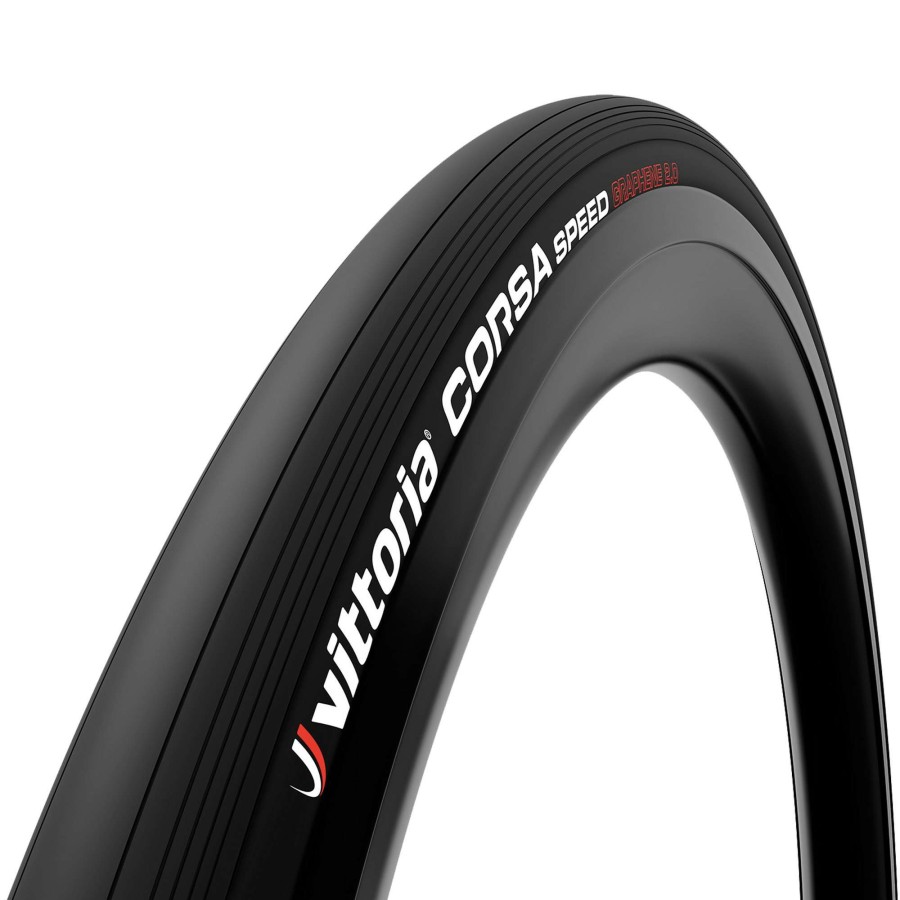 Tyres & Tubes * | Vittoria High Quality Corsa Speed G2.0 Tlr Clincher Road Tyre Black