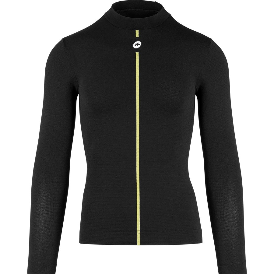 Clothing * | Assos Featured Spring Fall Skin Long Sleeve Base Layer Black Series