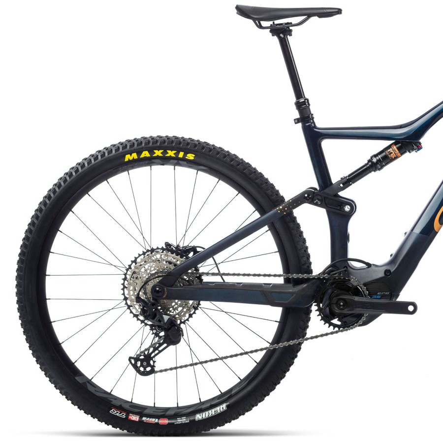 Bikes * | Orbea Latest Fashion Rise M20 Electric Mountain Bike 2022 Blue/Gold