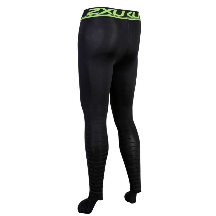 Run Clothing * | 2Xu High Quality Power Recovery Compression Tight Black/Black