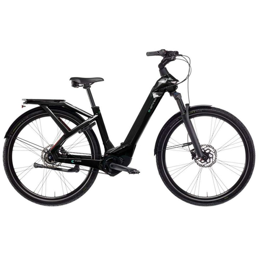 Bikes * | Bianchi Cut Price E-Omnia C Type Nexus 625Wh Electric Hybrid Bike 2022 Black