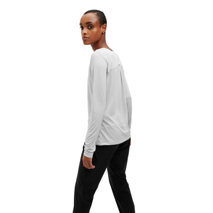 Run Clothing * | On Running Latest Fashion Performance-T Long Sleeve Womens Running Top Glacier