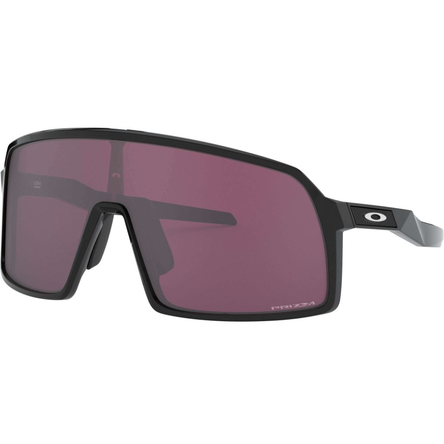 Clothing * | Oakley Crazy Deals Sutro S Sunglasses With Prizm Road Black Lens Polished Black