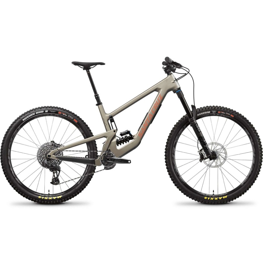 Bikes * | Santa Cruz Latest Fashion Megatower C Gx Axs Coil Mountain Bike 2022 Matte Nickel