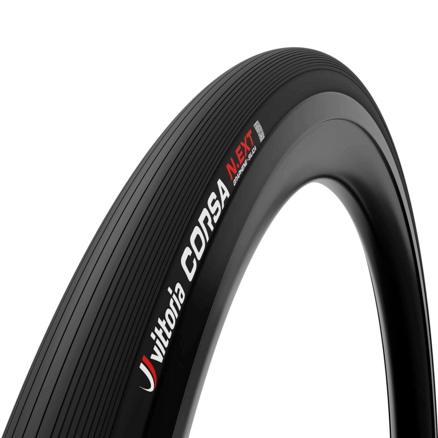 Tyres & Tubes * | Vittoria Cheap Online Corsa N.Ext Tubeless-Ready Road Tyre Black