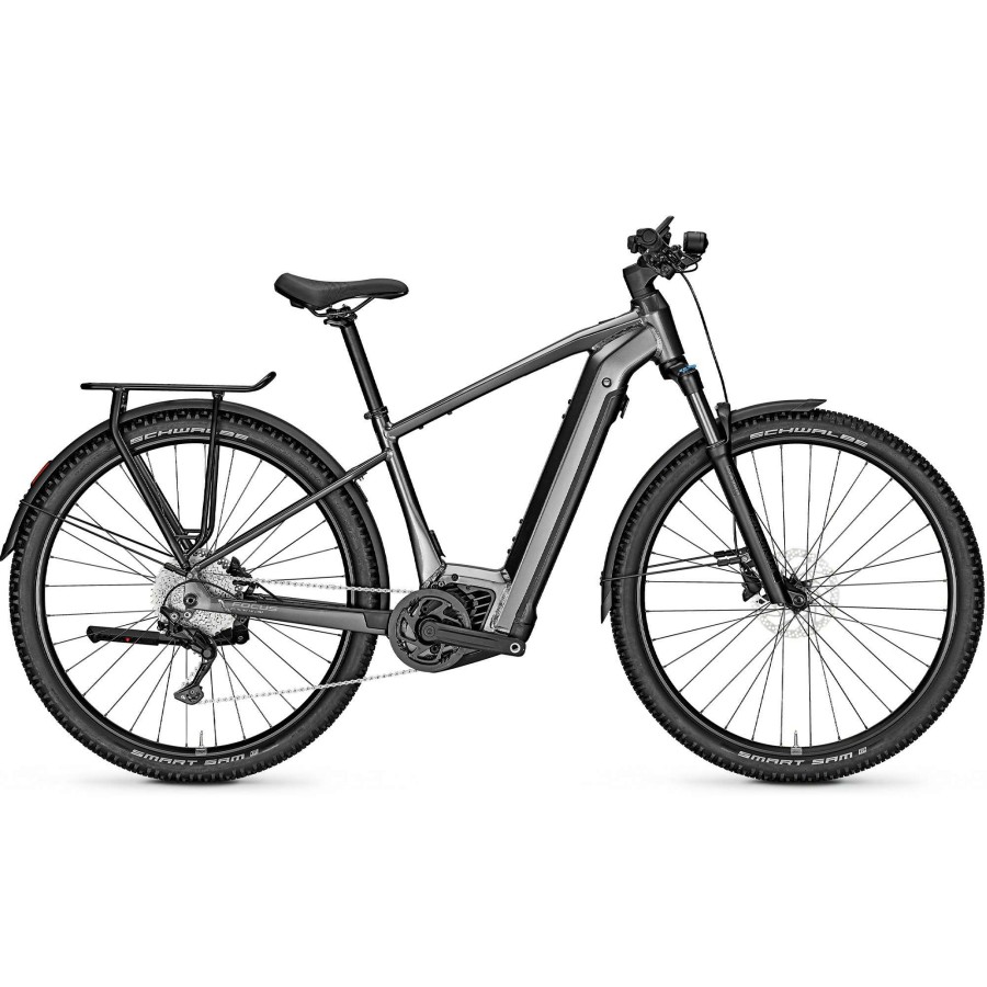 Bikes * | Focus Special Style Aventura2 6.7 Electric Mountain Bike 2023 Diamond Black Glossy/Grey