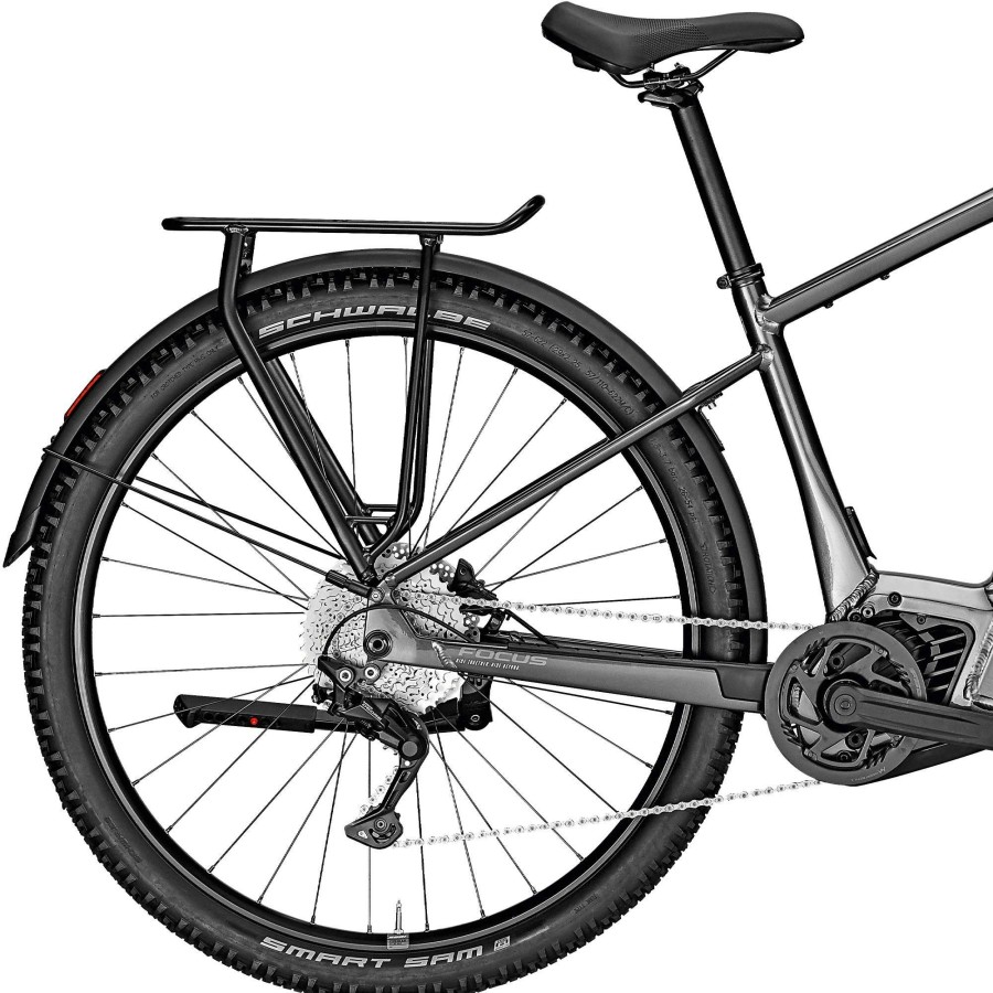 Bikes * | Focus Special Style Aventura2 6.7 Electric Mountain Bike 2023 Diamond Black Glossy/Grey