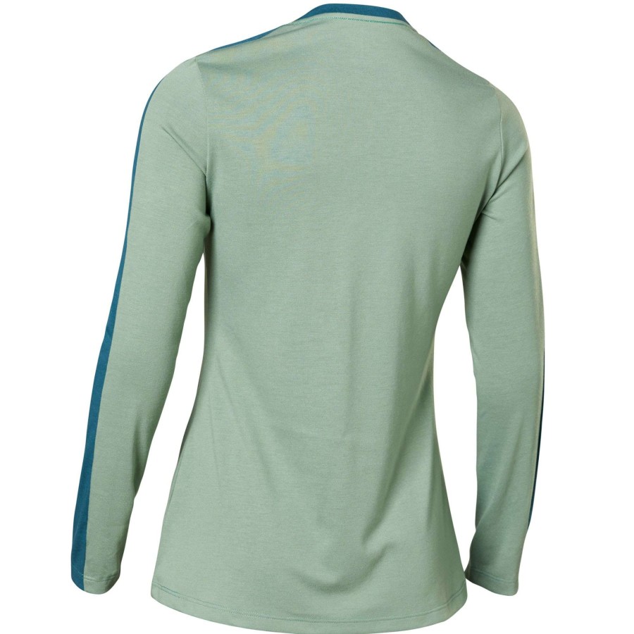 Clothing * | Fox Racing Bargain Sale Ranger Dr Mid Womens Long Sleeve Jersey 21 Sage