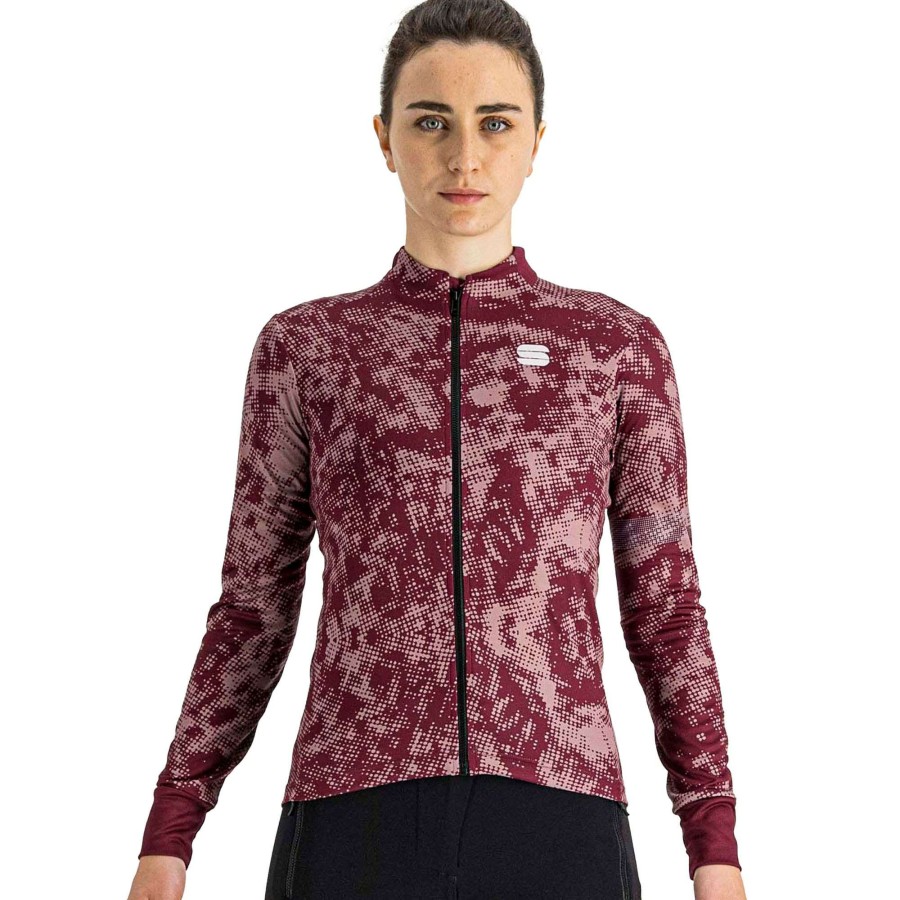 Clothing * | Sportful Flash Sale Escape Supergiara Womens Thermal Long Sleeve Jersey