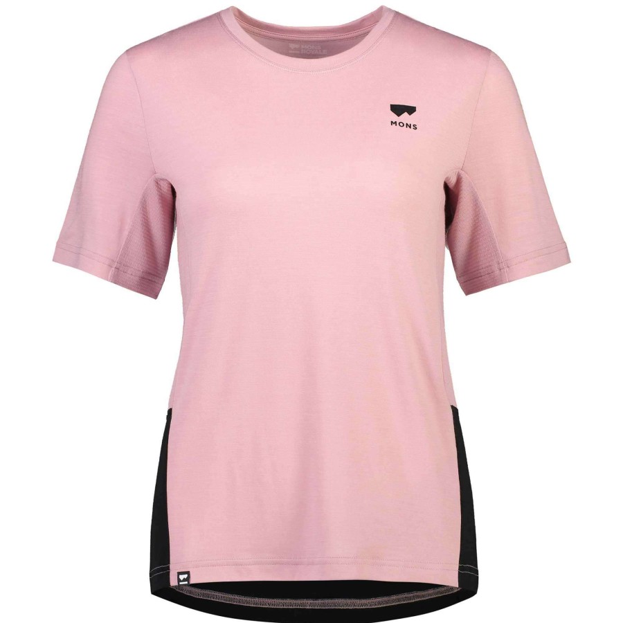 Clothing * | Mons Royale Gift Selection Tarn Merino Shift Short Sleeve Womens Jersey