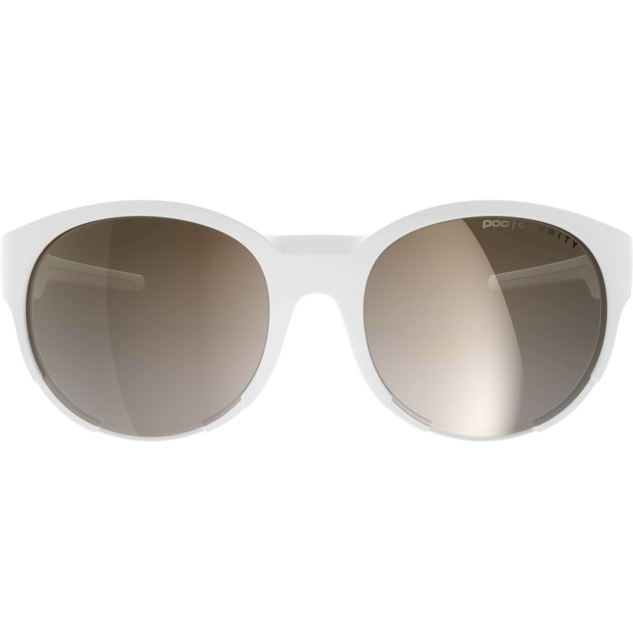 Clothing * | Poc Outlet Sale Avail Sunglasses With Brown/Silver Mirror Lens Hydrogen White